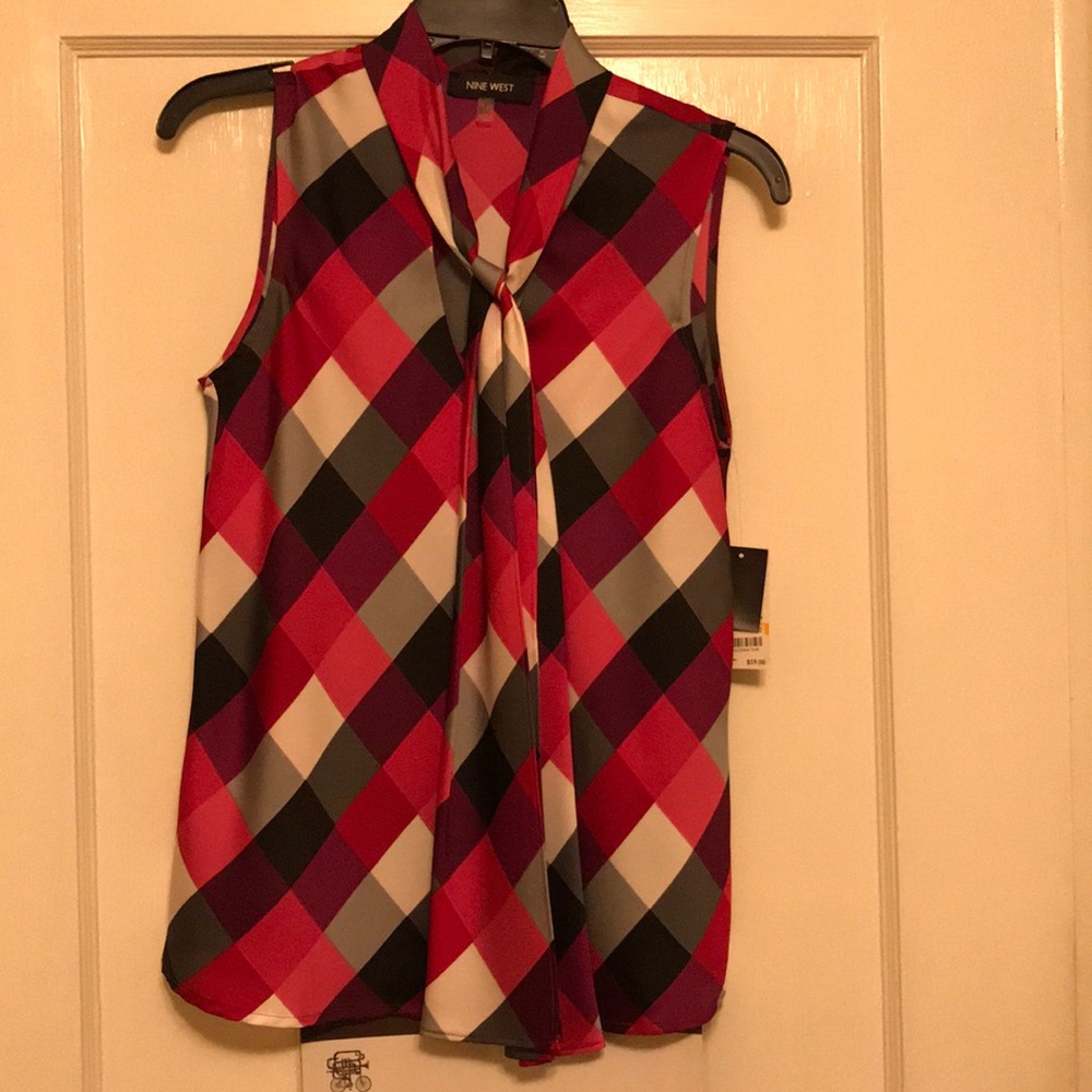 Nine West sleeveless dress top